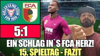 HOLSTEIN KIEL VS. FCA (5:1) | OH MAN, DAS TUT RICHTIG WEH! | BUNDESLIGA 15. SPIELTAG