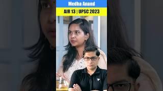 UPSC Topper Medha Anand (AIR 13): How Mrunal Sir's Notes Made Economics Easy for Me #iastopper