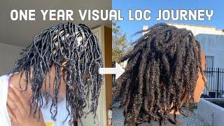 One Year Locd | One Year Visual Loc Journey | My Personal Growth 