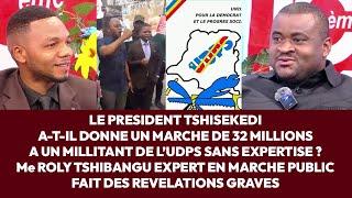 DELKAS : PDT TSHISEKEDI A-T-IL DONNE UN MARCHE DE 32 MILLIONS A UN MILLITANT DE L'UDPS ?