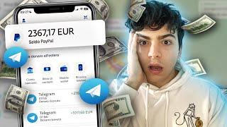 GUADAGNARE con TELEGRAM SPENDENDO ZERO!