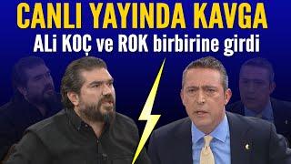 Ali Koç ve Rasim Ozan Kütahyalı canlı yayında birbirine girdi! Stüdyoda gergin dakikalar