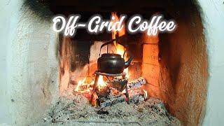 Off Grid Coffee made with rainwater