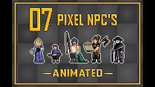 NPC Characters 3 - Pixel Art