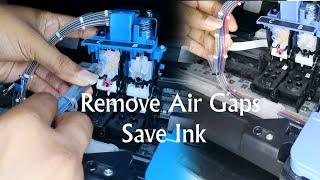 Fix Canon Printer Ink Tube Gaps l Canon Printer Not Printing Problem l Color Print Problem l Canon G