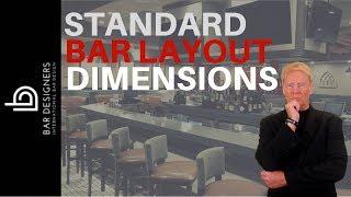 What Are The Standard Bar Design Dimensions?