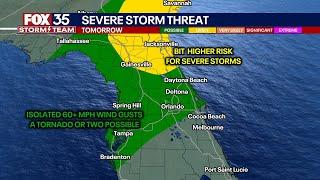 TIMELINE: Strong to severe storms coming to Florida