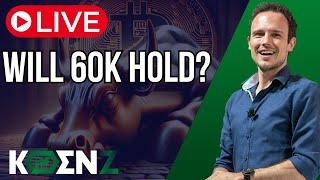 Will 60k Hold?... Bitcoin Elliott Wave Analysis | Trading Psychology | Chatting