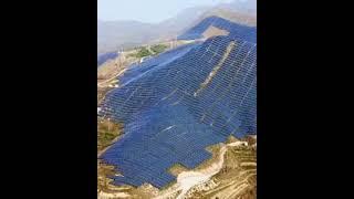 Solar Panels On Taihang Mountain #solarenergy #solar #solarsystem  #techscapeee @TechScapeee