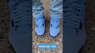 Best Air Jordan 4 Lacing Styles #shorts