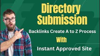 How to do Directory Submission SEO Backlinks | Directory Submission sites list 2023