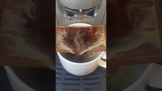 Can an Espresso Melt Chocolate??  #coffee #espresso #chocolate #satisfying