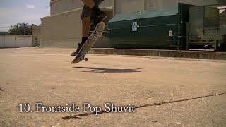 15 Flatground Tricks by Justin Lauria (HD)