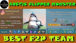 Lords Mobile | WoW New Monster Arctic Flipper | Best F2P Team Lineup