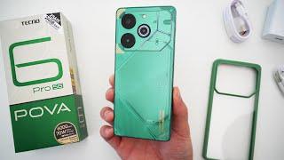 TECNO POVA 6 Pro 5G Unboxing, Hands-On  & First Impressions! (Comet Green)