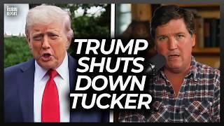 Trump Reacts to Tucker Carlson’s Attack on This Policy