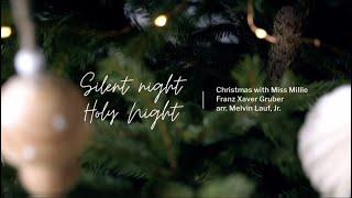 Christmas with Miss Millie - Silent Night Holy Night (Harp, flute, oboe, clarinet with lyrics)