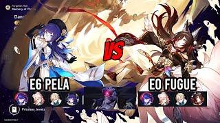E6 Pela vs E0S0 Fugue - E0S1 Acheron Hypercarry Team - v2.7 MoC 12 | Honkai Star Rail