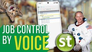 Job Control By Voice