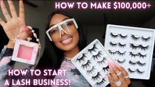 HOW TO START A LASH BUSINESS ON A BUDGET | BECOME A RICH GIRL BOSS