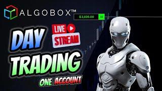 +$2,020 Algorithmic LIVE Futures Trading | Morning Nasdaq with Vinny  NinjaTrader Trade Copier