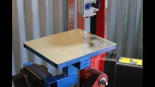 jig per sega a nastro fai da te (homemade metal bandsaw stand)