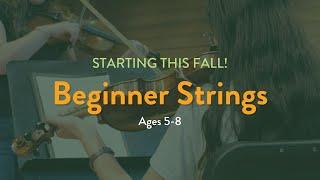 NEW! Beginner Strings: Preparing for Ensemble Playing