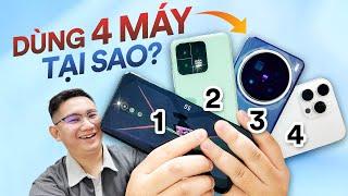 Review 4 chiếc máy mình đang sử dụng: iPhone, Xiaomi, vivo và nubia