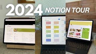 Get Organized for 2024 in Notion  FULL planner tour