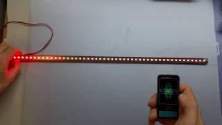 RGB LED Knight Rider Lightbar