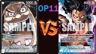 OP11 Testing Blackbeard vs BP Luffy Game 2 5/25/25