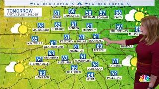 NBC 5 Forecast: Chilly morning, cool and sunny afternoon | NBCDFW