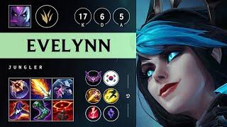 Evelynn Jungle vs Elise: Legendary - KR Master Patch 14.22