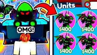 NEW TELANTHRIC ULTIMATE!I OPENED 1000 CRATES | Roblox Toilet Tower Defense