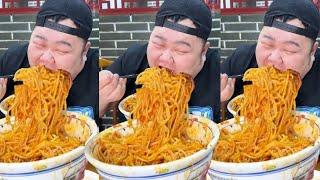 [Big Stomach King Challenge] Challenge to spend 300 yuan to eat special saozi noodles! At one breat