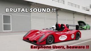 Formula 2000 Car on the Chennai Race Track | EXTREMELY LOUD