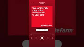 State Farm Spotify Ad 2020 “It’s So Cheap Yeaaa I got a Great Rate..”