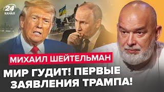 ️ШЕЙТЕЛЬМАН: Срочное решение ТРАМПА по "СВО"! Кто заставит ПУТИНА подписать ПЕРЕМИРИЕ?