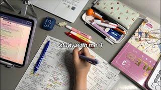 의대생 시험전날 벼락치기.. 함께 해요...^^ 3hr study with me, 쉬는시간