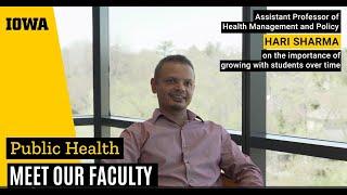 Meet our Faculty: Hari Sharma