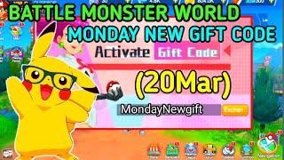 pokeverse world gift code | All new redeem code pokeverse world | battle monster world gift code