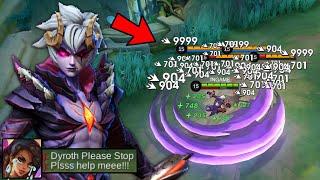 DYRROTH BEST 1 SHOT HYPER TRUE DAMAGE LIFESTEAL BUILD 100% TANKY ENEMY DESTROYER