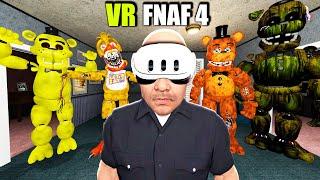 VR ANIMATRONICS SCARE THE GUARD IN THE HOUSE FNAF 4 COOP Garry's Mod