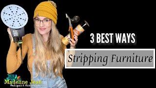 Stripping Furniture | 3 BEST WAYS