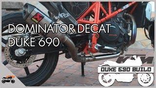 [DUKE 690 BUILD SERIES] Montaggio Decatalizzatore Dominator