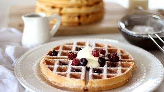 Belgian Waffle Recipe | How to Make Waffles
