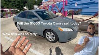 Will My Toyota Camry Sell Today?