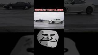 SUPRA vs TOYOTA GR86️#shorts #manualsupra #a90supra