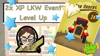 Hay Day - 2x XP LKW Event -  Leveln mit neuem Feature