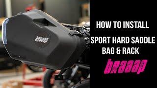 How to install your MotoE Sport Hard Saddle Bag & Rack